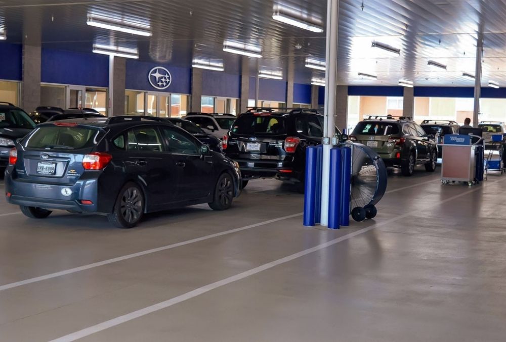 industrial garage flooring in Austin, Tx